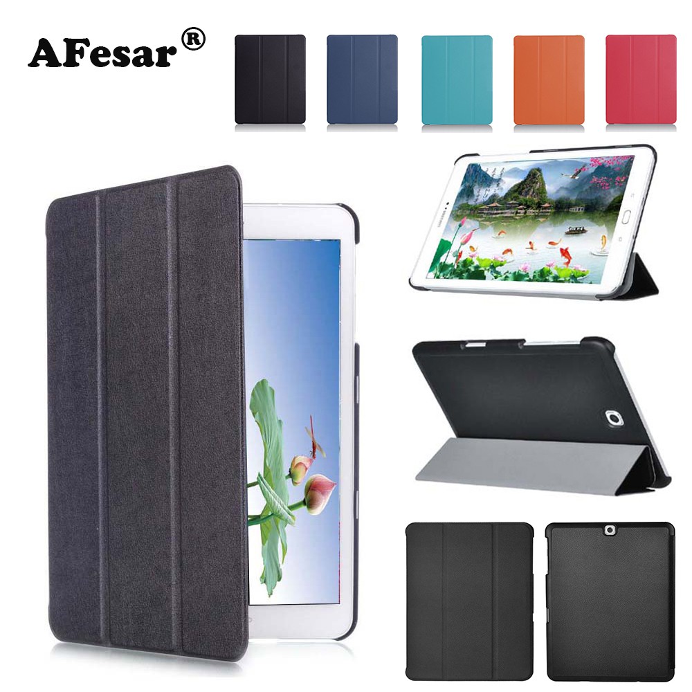 Bao da máy tỉnh bảng màu trơn dùng cho Samsung Galaxy Tab S2 9.7 SM-T810 T813 T815 T819 | BigBuy360 - bigbuy360.vn