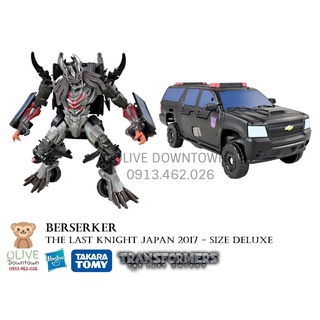 TLK-03 BERSERKER 🔖 Mô hình Robot lắp ráp thành xe - Transformers The Last Knight