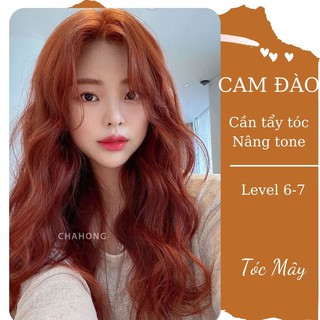 Thuốc Nhuộm Tóc Màu Cam Đào