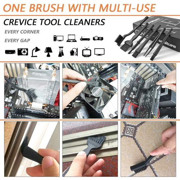 Set 6 dụng cụ vệ sinh bàn phím máy tính/điện thoại chống tĩnh điện chuyên nghiệp