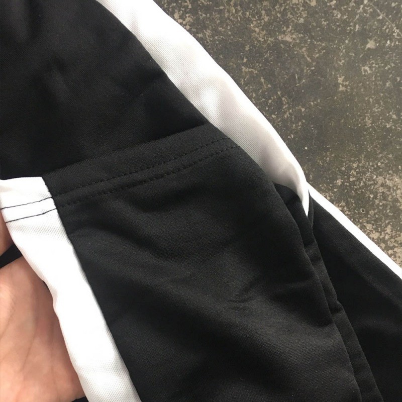 Quần sọc đen trắng lưng cao thời trang nữ tính | BigBuy360 - bigbuy360.vn