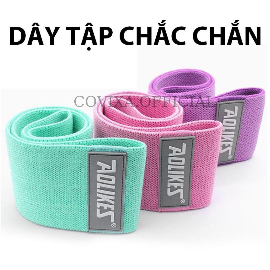 Dây miniband kháng lực tập mông Aolikes,Dây kháng lực tập gym Covixa22.official