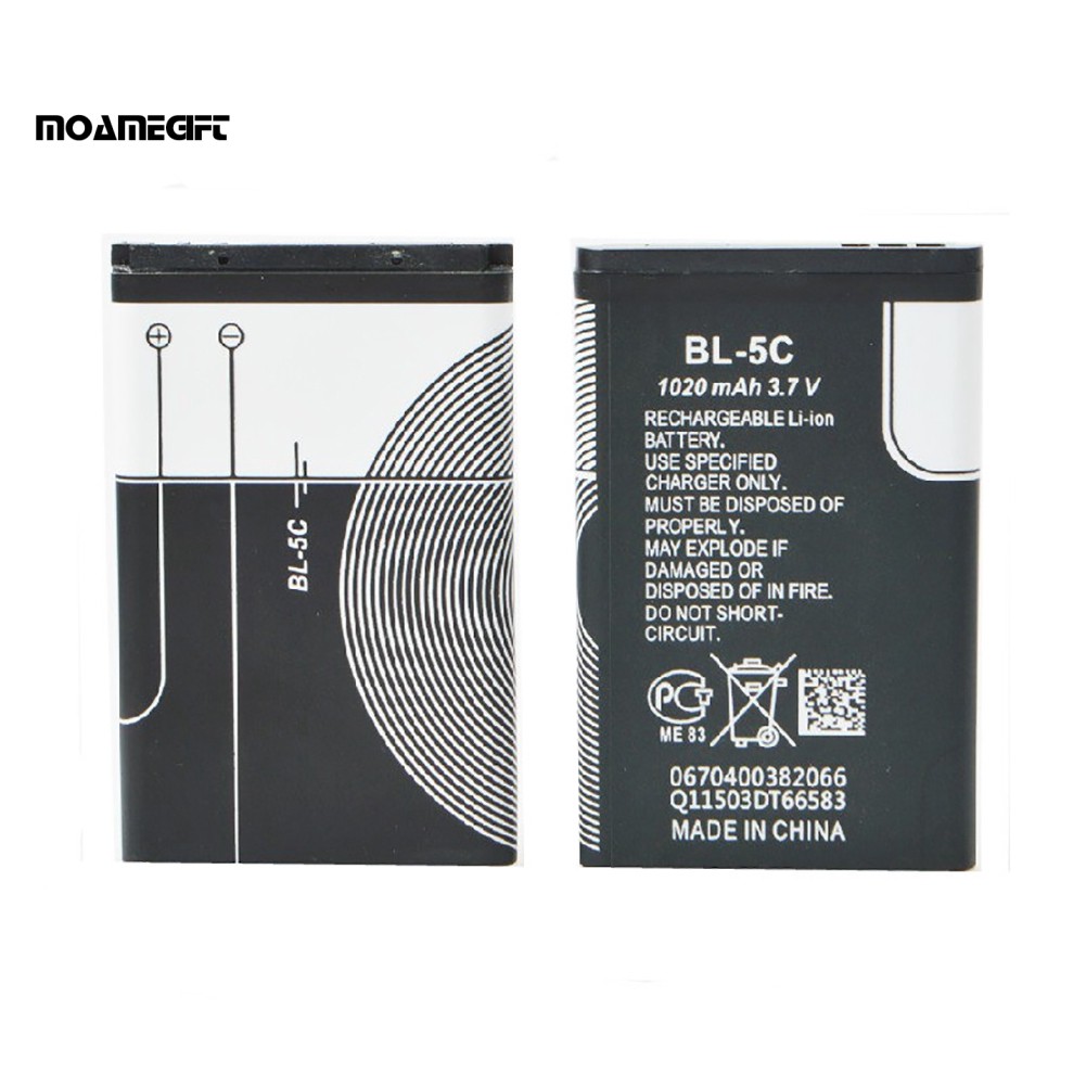 Pin Sạc Li-Ion 1020mah 3.7v Cho Nokia Bl-5C