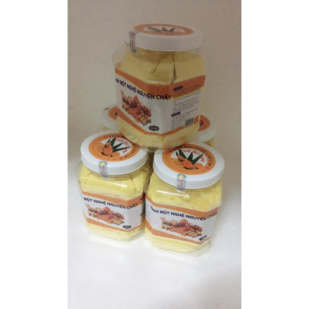 ( FREE SHIP ) Tinh bột nghệ máy hũ 500g có mã check