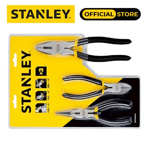 Bộ 3 cây kìm điện, cắt nhọn STANLEY STHT90162-8