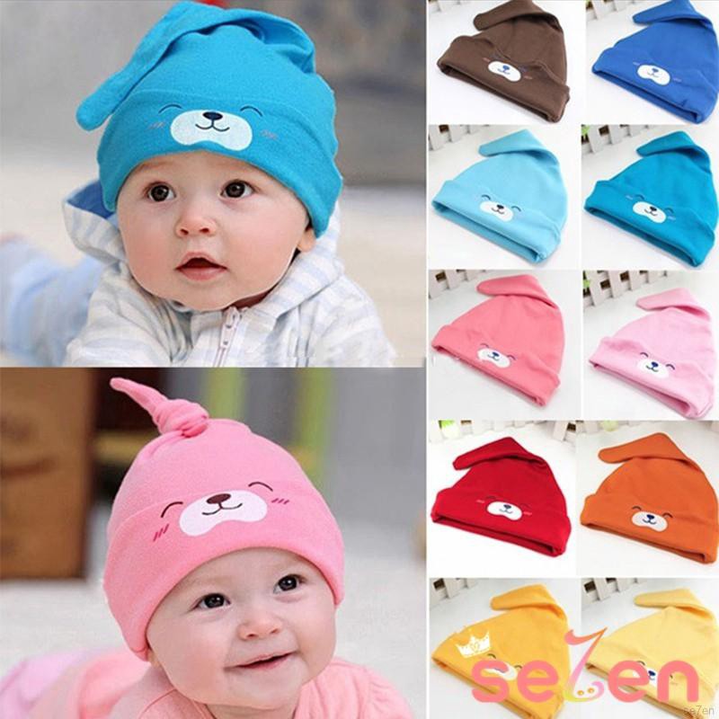 Nón cotton kiểu dáng xinh xắn dễ thương dành cho các bé