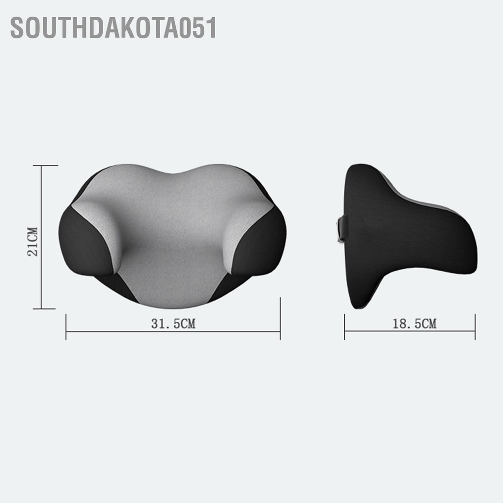 [Hàng HOT] Gối Tựa Đầu Ô Tô Cao Cấp Chống Ngủ Gật Đau Mỏi Cổ Vai Gáy - Gối Kê Cổ Hình Chữ U Cho Xe Hơi【Southdakota051】