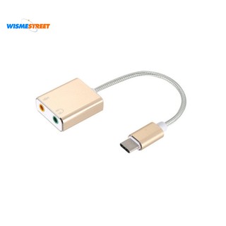 Cáp chuyển đổi 7.1 Type C USB cho Macbook Pro Air 3.5mm