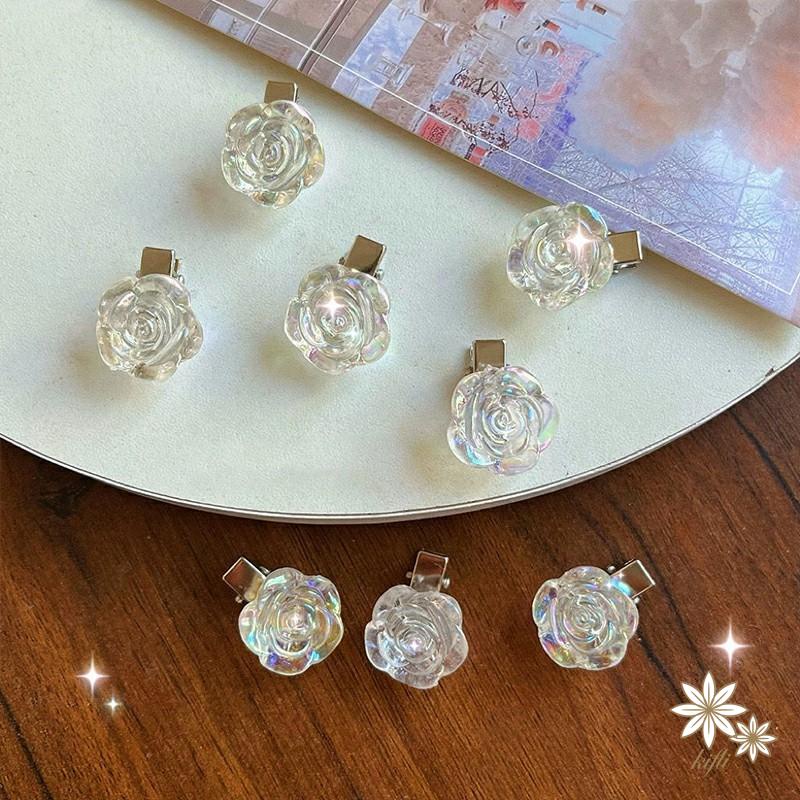 Kẹp Tóc Hình Hoa Trà Nhỏ Phong Cách Mới 2021 Cho Nữ