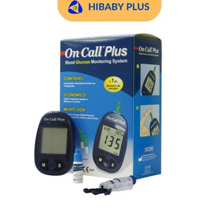  Máy đo đường huyết Acon On Call Plus. test tiểu đường chính xác 99% bảo hành trọn đời  tặng kèm Kim que   Halongsky  