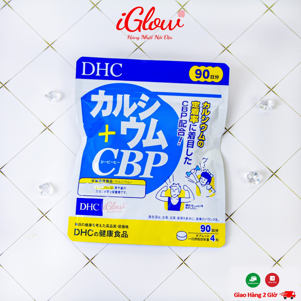 Viên uống Bổ sung Canxi DHC Calcium + CBP Nhật Bản