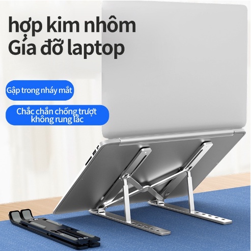 Giá Đỡ Laptop 13.3 14.1 15.6 16.1 inch Bằng Hợp Kim Nhôm Siêu Bền