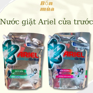 Túi nước giặt ARIEL bền màu sạch khuẩn cho cửa trước 3,2/ 3,05Kg