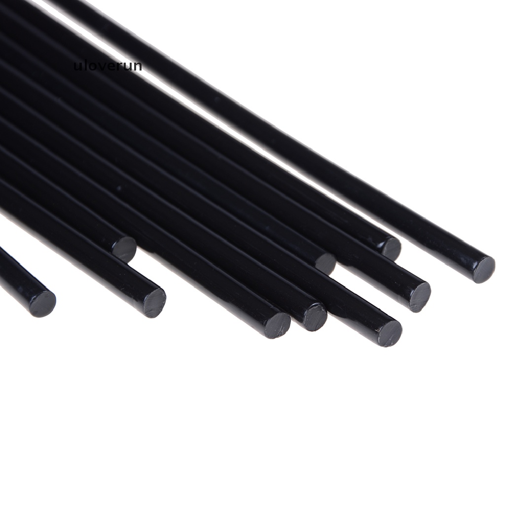 Set 10 Que Keo Nóng Chảy 7 * 190mm Màu Đen Dành Cho Súng Bắn Keo Tiện Dụng