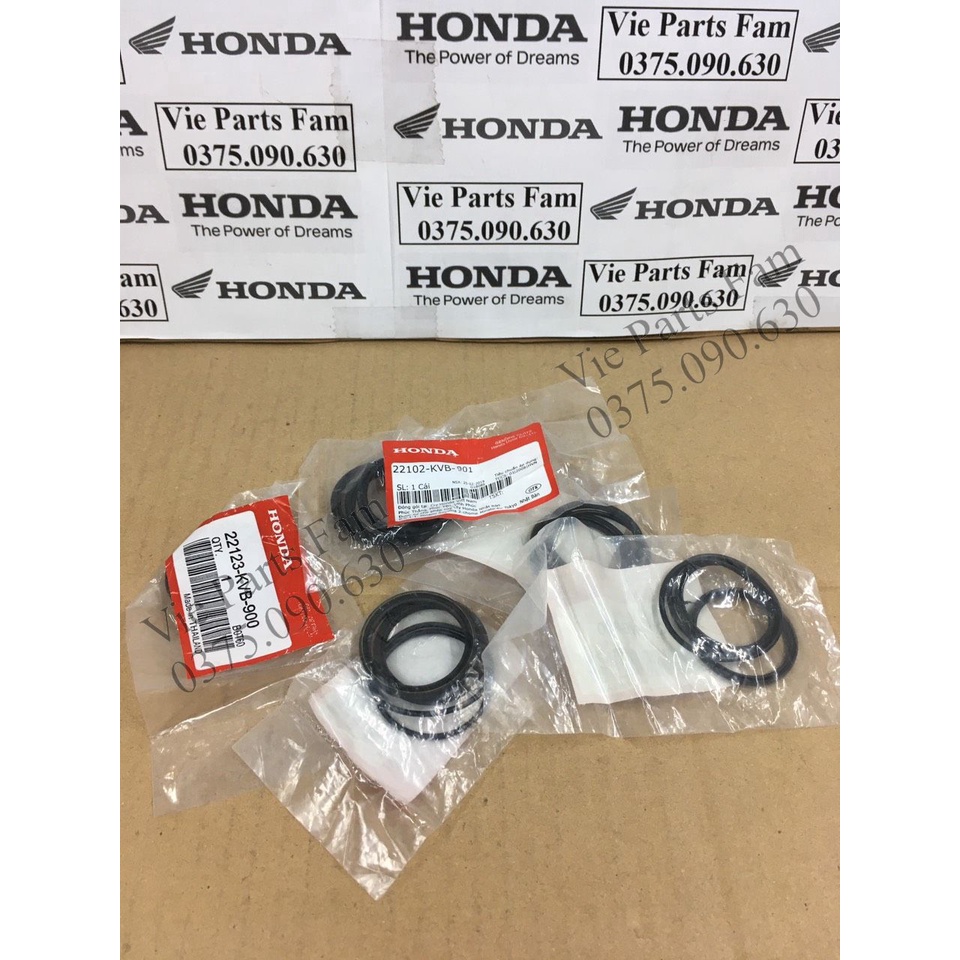 Bộ phớt buli nồi sau tay ga HONDA Air Blade 110, Ab 125 150, Vairo, PCX, SH Việt, Lead 125