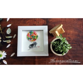 Kit tranh Quilling Up - Vuông