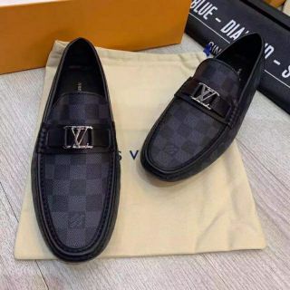 Giày mọi LV da nam