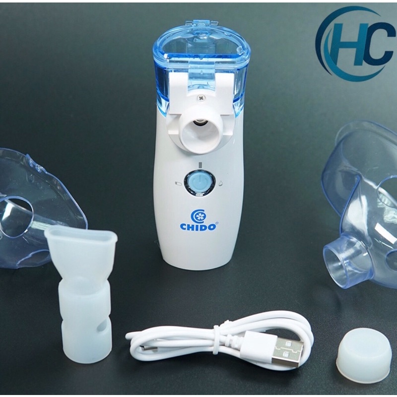 Máy xông mũi họng CHIDO, máy xông khí dung công nghệ Nhật Bản