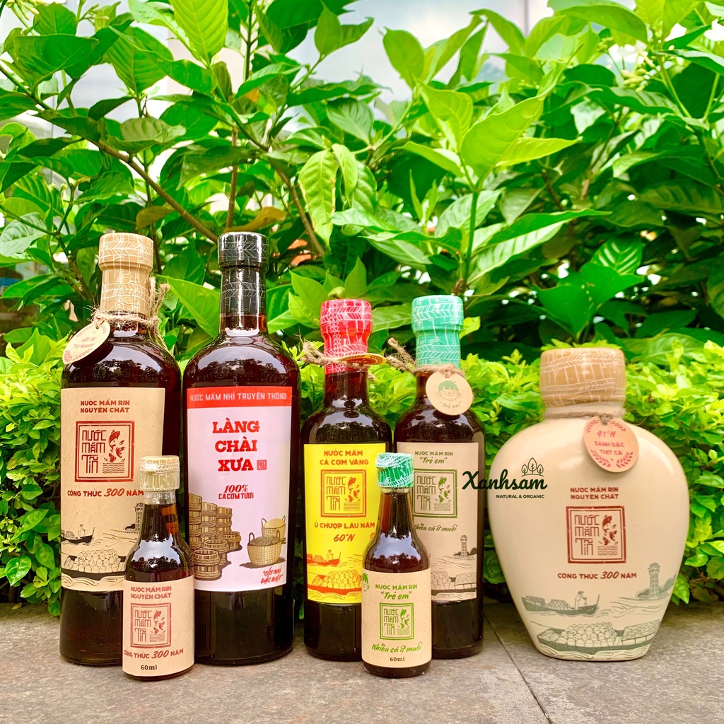 Nước Mắm Rin Trẻ Em 60ml 250ml 42 độ đạm - TĨN - XanhSam