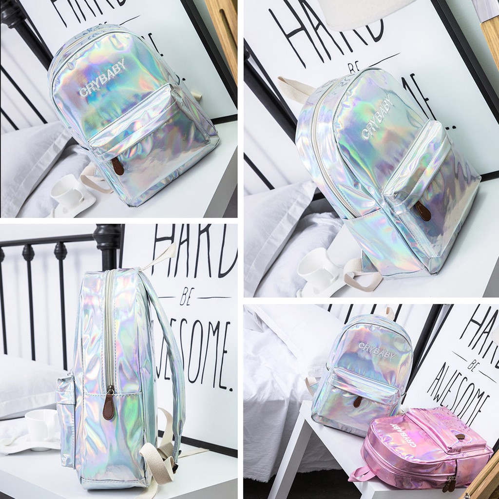 Balo Nữ Aura Glow Hologram Baby Cry