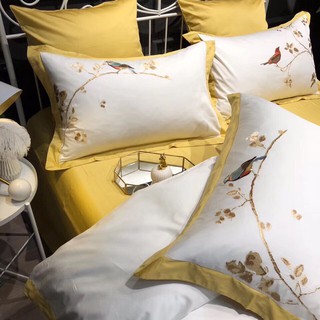 bộ vỏ chăn ga gối lụa satin cao cấp