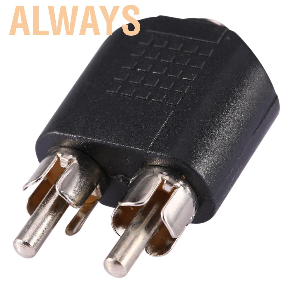 [Wholesale Price] Giắc chuyển đổi từ 3.5mm Female Stereo sang RCA Male