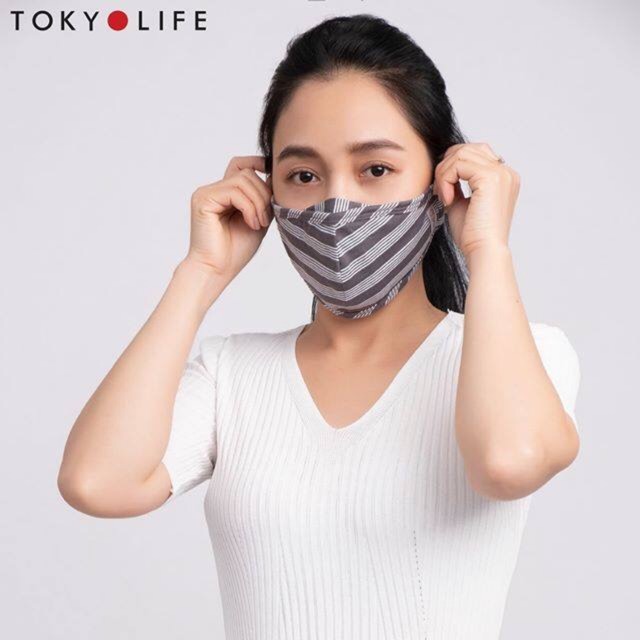 [TOKYOLIFE] Khẩu trang vải (Pack 3) Block100 | BigBuy360 - bigbuy360.vn