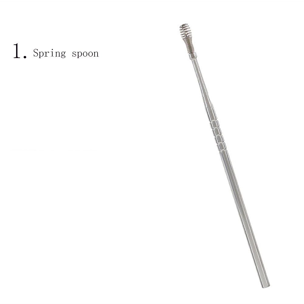 Set 6 dụng cụ vệ sinh tai bằng thép không gỉ nhiều màu sắc