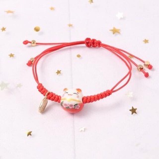vòng tay mèo gốm