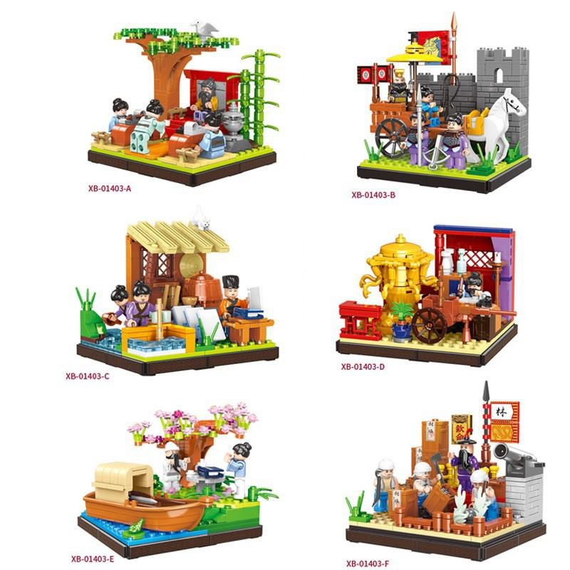 Lego Bộ lắp ráp bối cảnh lịch sử trung hoa XingBao XB 01403