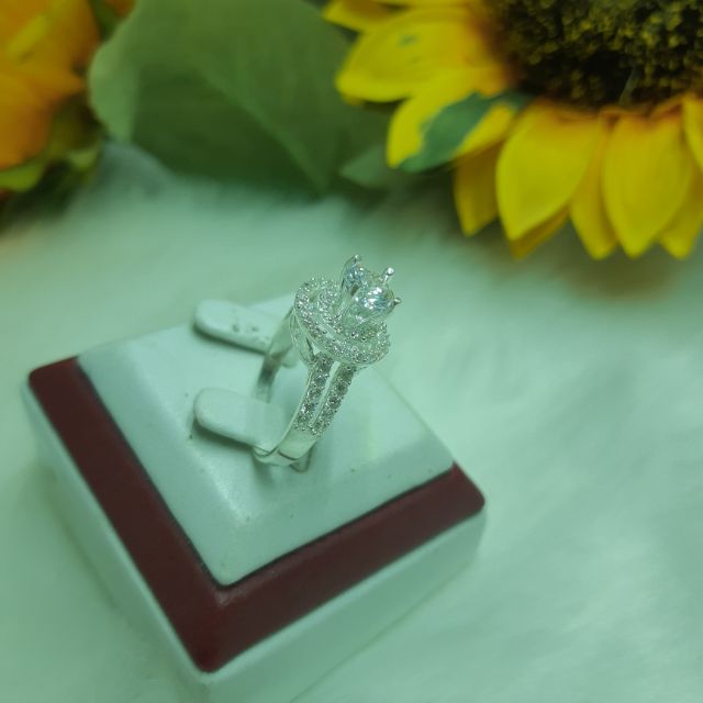 Nhẫn nữ bạc