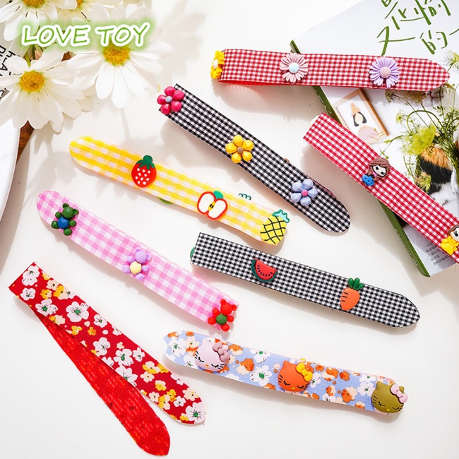 1pcs Cute Kids Velcro Headband Wash Face Hairband