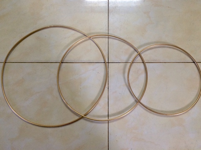 Vòng tròn sắt làm handmade 15-20cm
