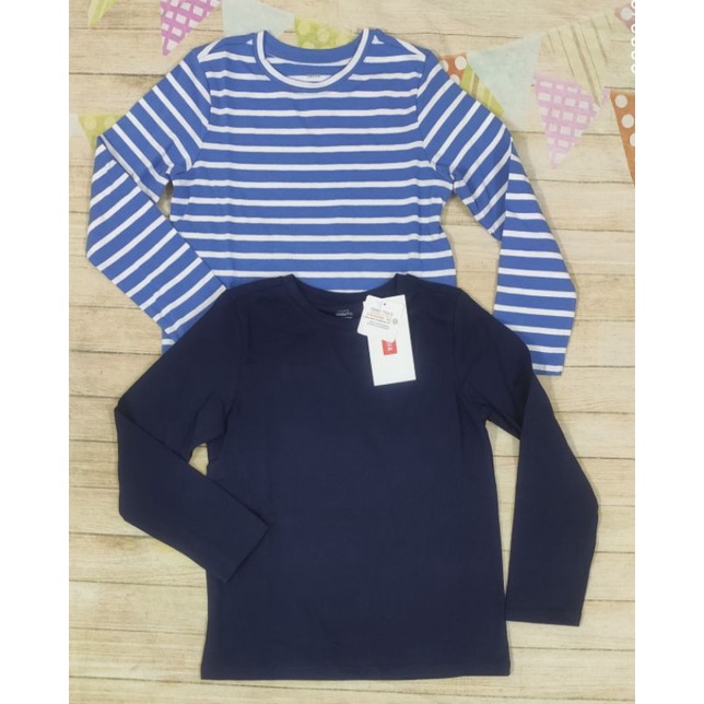 Set 2 áo body dài tay bé trai Canifa