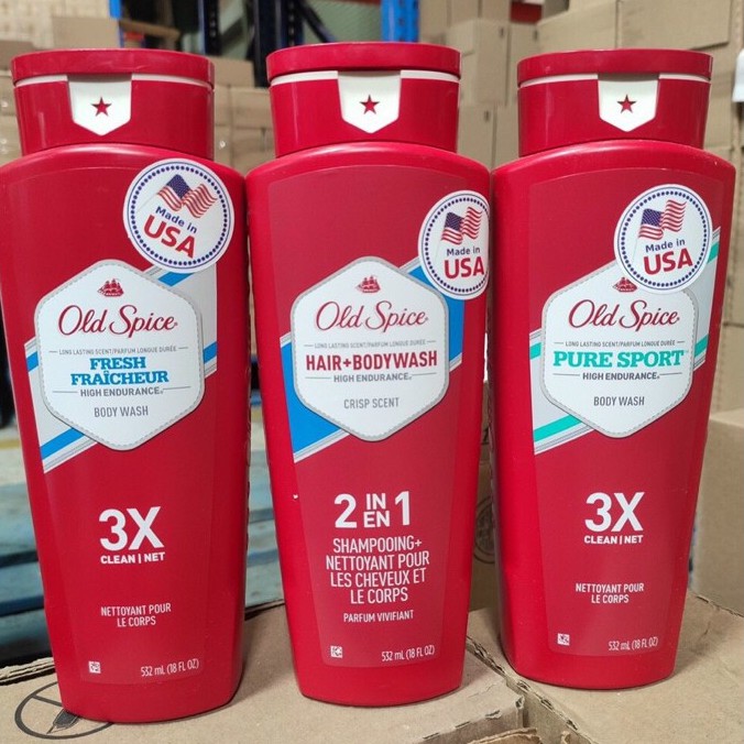 Sữa tắm Old Spice 3X 532ml