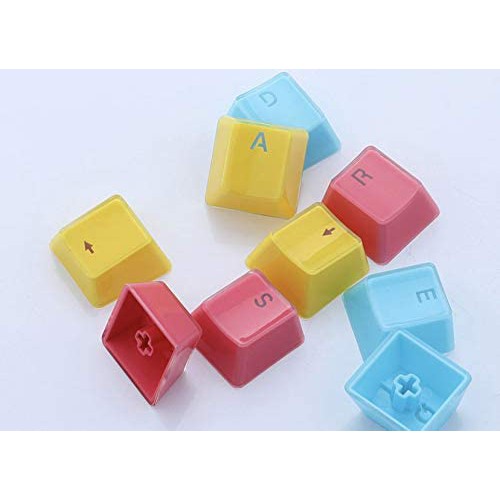 Bộ keycap WASD, mũi tên, QWER xuyên LED dành cho bàn phím cơ - Chất liệu PBT - Profile OEM