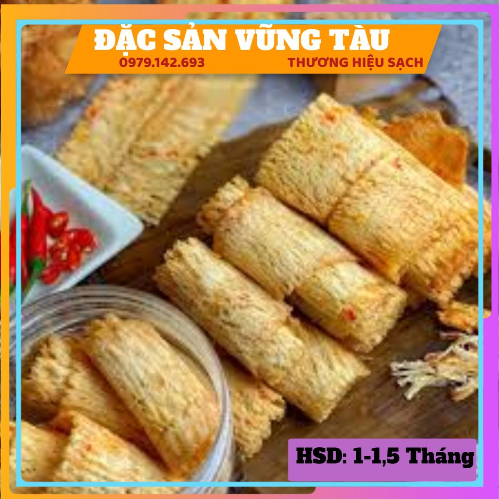 [550gr- Sạch 100%] Mực cán tẩm nguyên ngon - Đăc sản Vũng Tàu, vị ngon vừa ăn