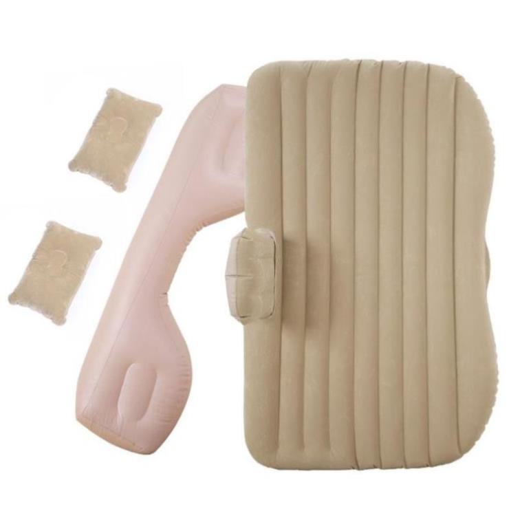 Đệm hơi ô tô chất nhung ✔COBOO 2 gối, bộ bơm điện, túi đựng, miếng vá dự phòng✔ an toàn cho gia đình , đảm bảo sức khỏe