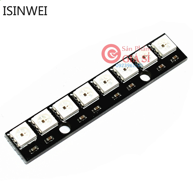 Mạch điều khiển đèn 8 kênh WS812 5050 RGB