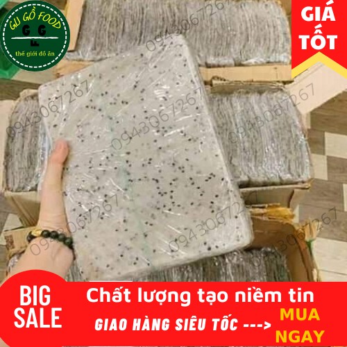 BÁNH TRÁNG NHÚNG PHAN RANG - BÁNH TRÁNG NHÚNG MÈ ĐEN (1kg)