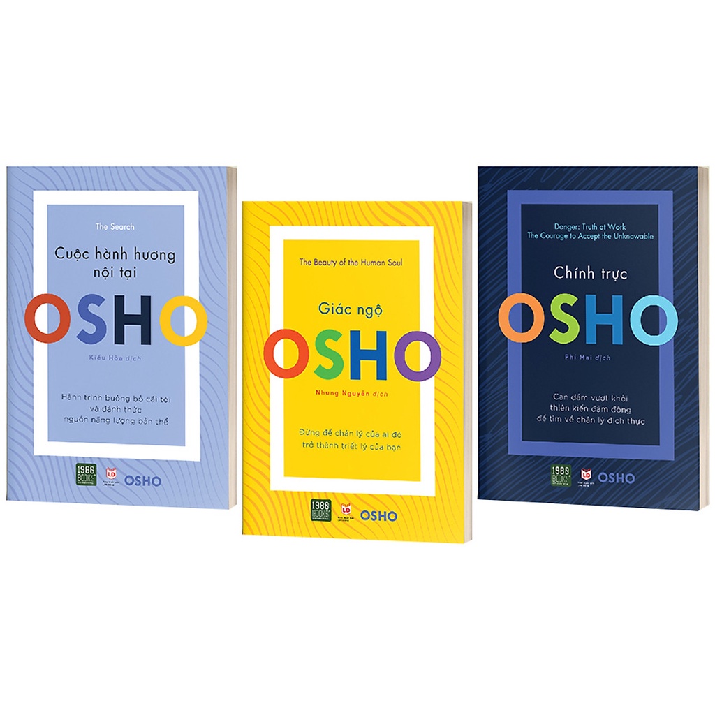 Sách - Combo Sách Osho (Bộ 3 Cuốn)