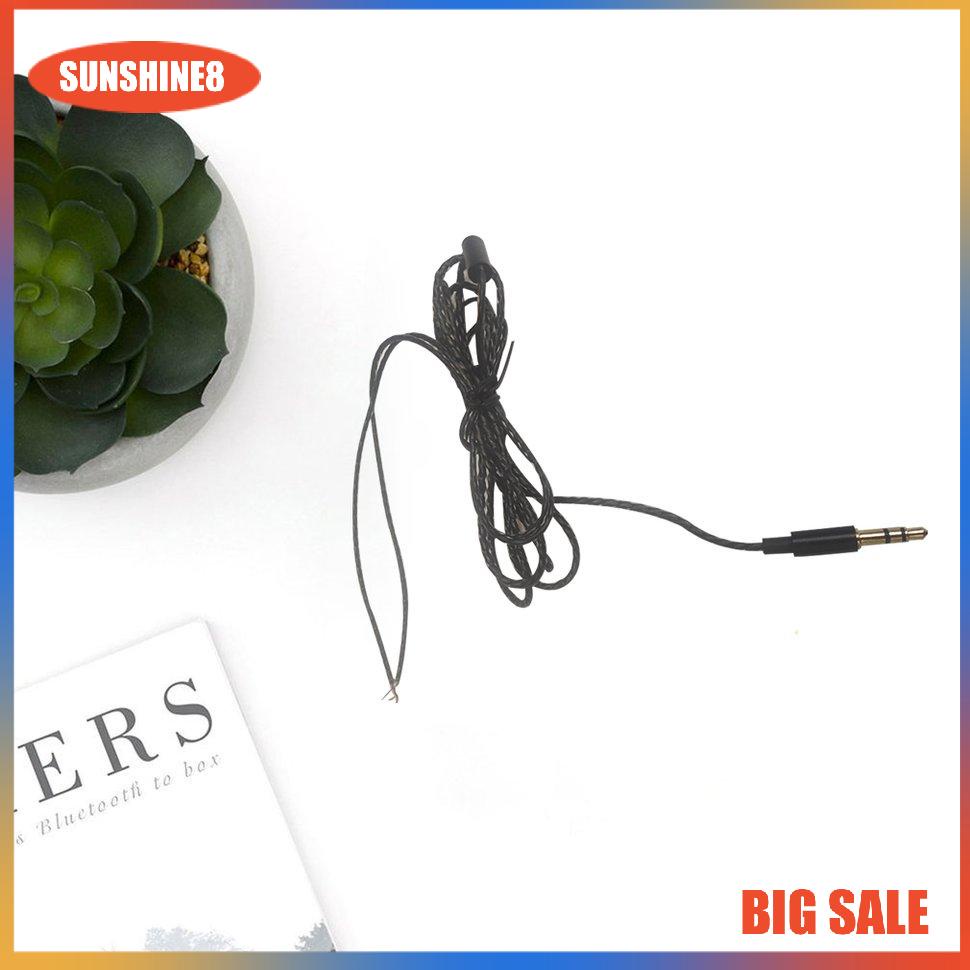 【SUN】3.5mm Port Earphone Headphone Audio Cable Repair Replacement Cord Wire