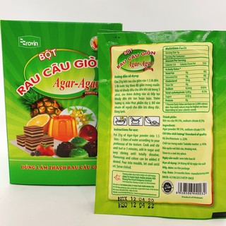 Rau câu Rovin (Giòn/Dẻo)