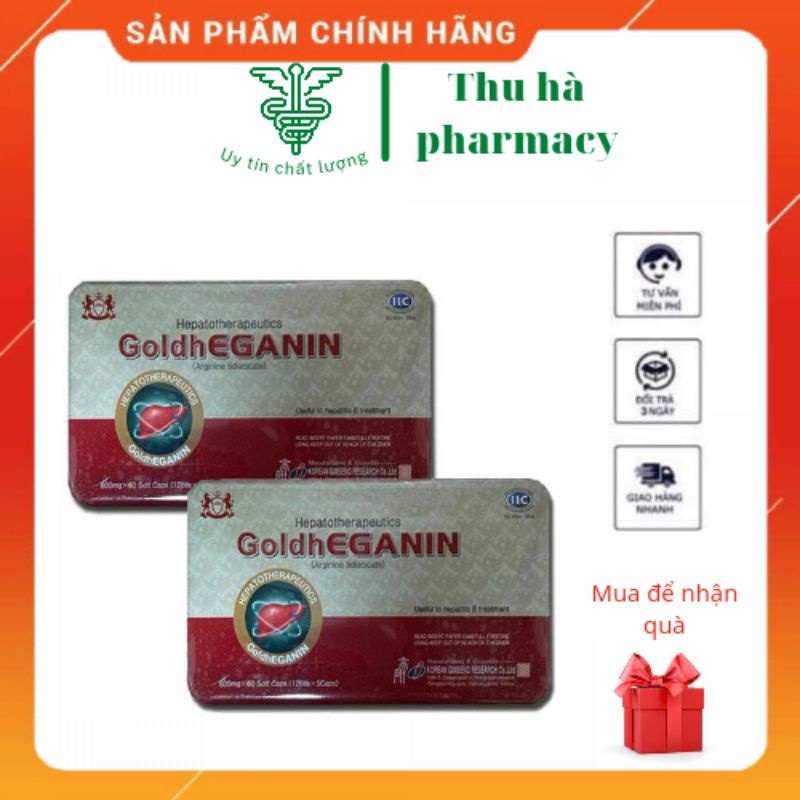 Viên bổ gan GoldhEganin hộp 60v ( giống eganin )
