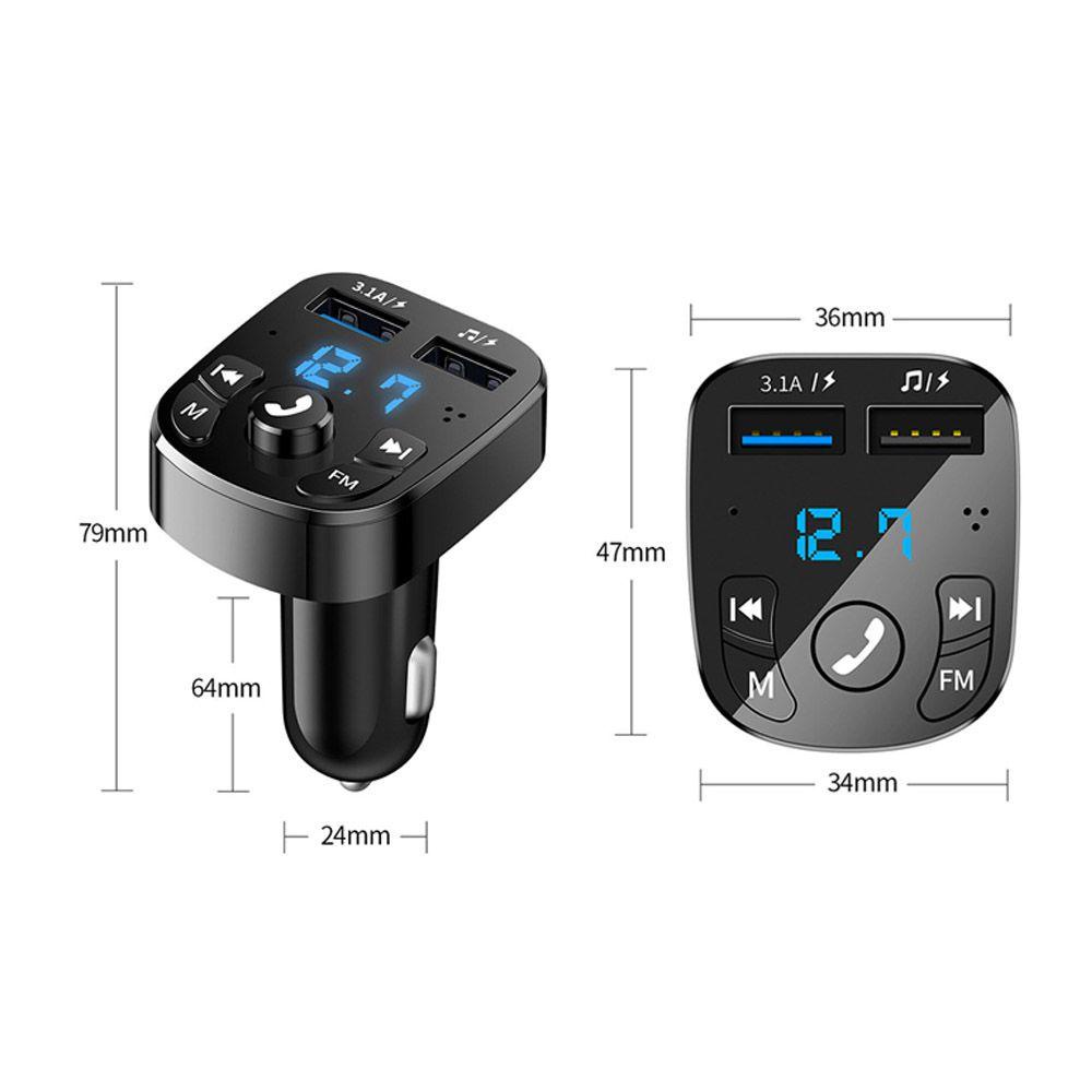 Thiết Bị Thu Phát Tín Hiệu Âm Thanh Bluetooth FM Đa Năng MAYSHOW