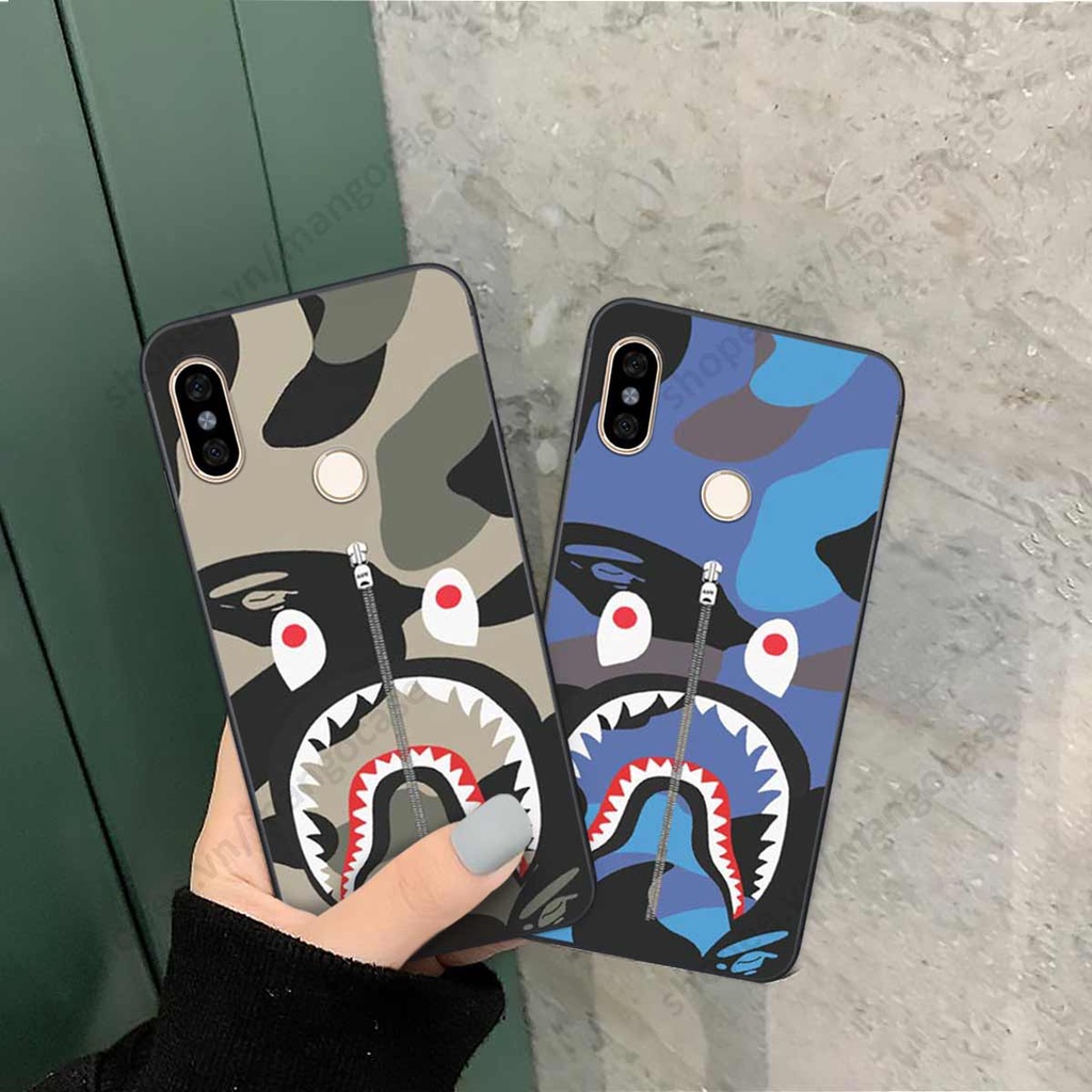 Ốp lưng điện thoại Xiaomi Mi A2 drew, kaws, bape cao cấp, vỏ ốp rẻ đẹp
