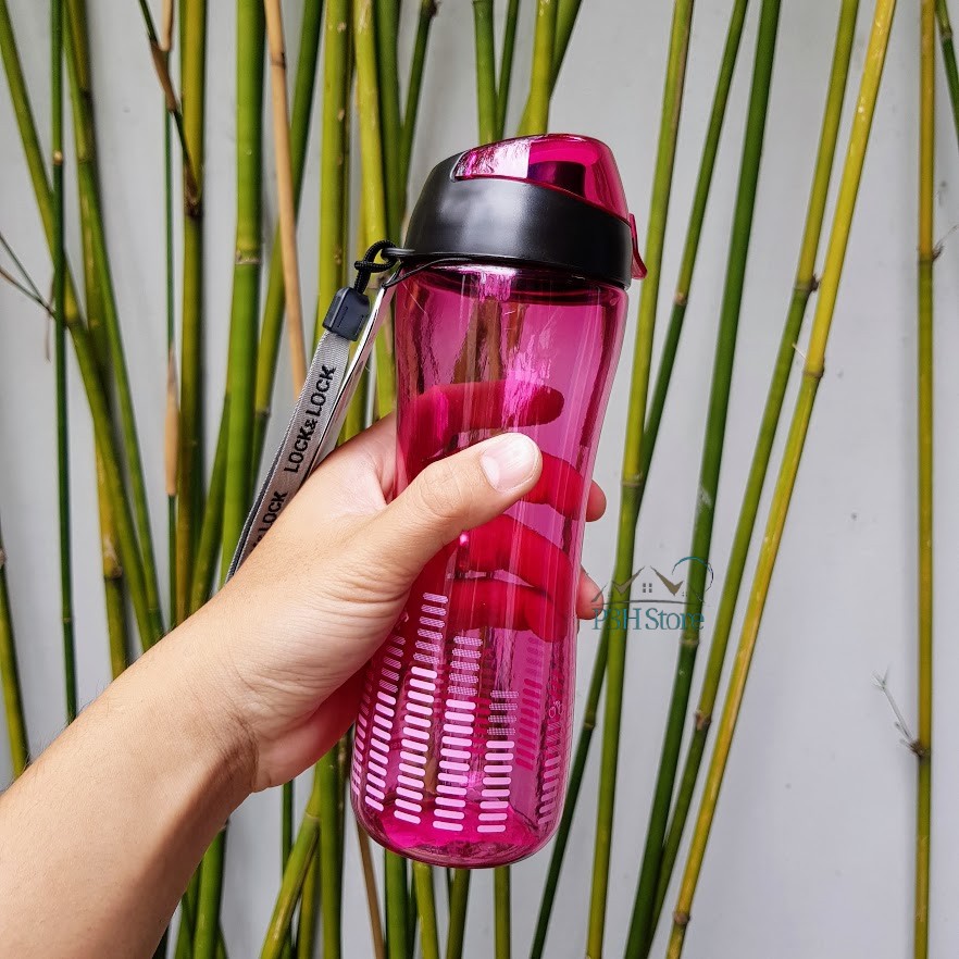 [Có Video] Bình nước nhựa Tritan Lock&amp;Lock Spout Bottle 550ml 650ml ABF638 ABF639