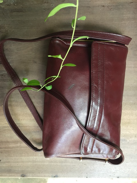 Túi đeo chéo da thật 2hand