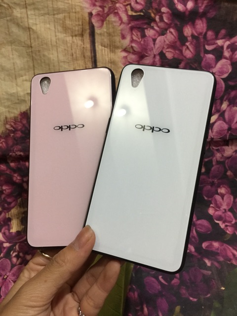 [Mã ELFLASH5 giảm 20K đơn 50K] Ốp lưng oppo Neo 9 (A37) viền dẻo lưng kính cường lực cực đẹp