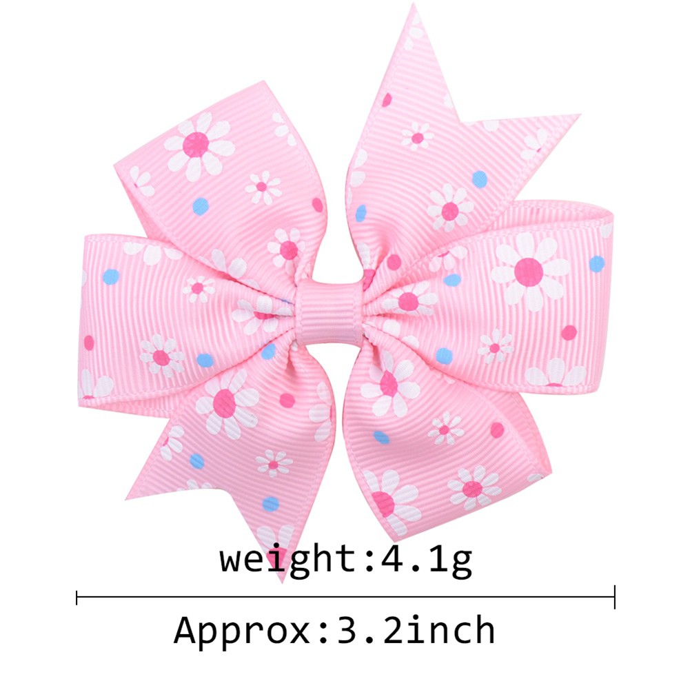 Kẹp tóc KIDSBOWS in họa tiết hoa tùy chọn đáng yêu cho bé gái